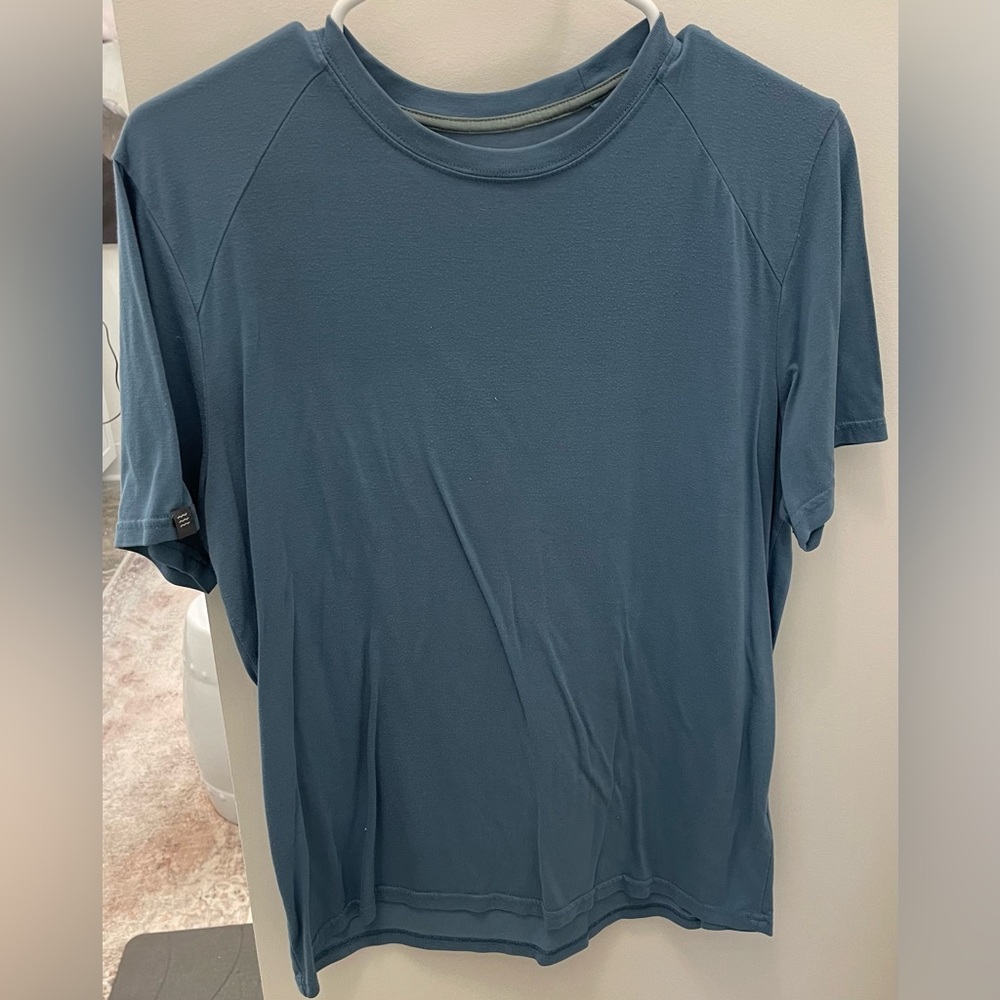 FreeFly Men’s Blue Short Sleeve T-Shirt